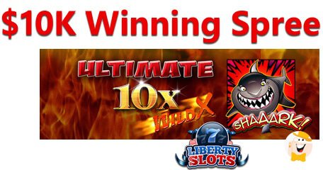 Liberty Slots Player Wagered 75c and Earned $10,000 Award