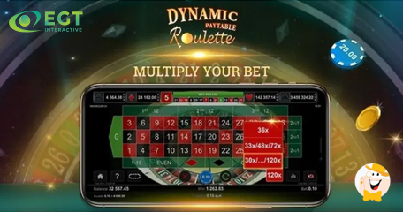 EGT Interactive Adds Dynamic Paytable Feature to European Roulette