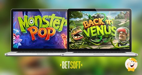 Betsoft Schiera ad Aprile Monster Pop e Back to Venus!