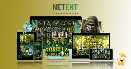 NetEnt Lancia la Slot Ricca di Funzionalità Gorilla Kingdom