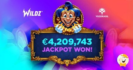 Speler wint bij Wildz Casino een Jackpot van maar liefst €4,2 miljoen op de gokkast Empire Fortune