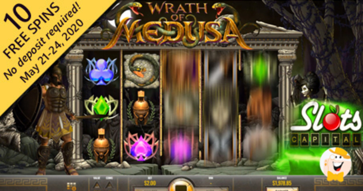 Rival S Wrath Of Medusa Comes With Bonuses At Slots Capital Casino