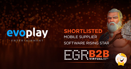 Evoplay Confirms Double Shortlistings at EGR B2B Virtual Awards 2020
