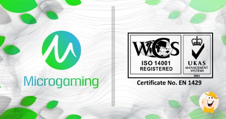 Microgaming Riceve la Certificazione ISO 14001 il 5 Giugno