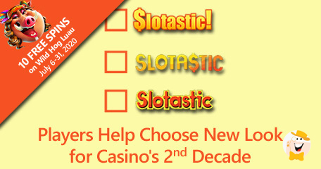 Slotastic to Change Visual Identity- Players Who Vote Get Extra Spins on Wild Hog Luau Slot