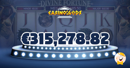 Player Hits €315k on Divine Fortune at Casino Gods!