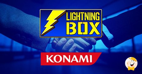 Lightning Box wird Lieferant von Inhalten von Konami Gaming Inc.