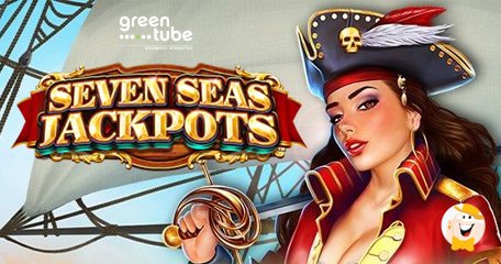 Preparati a Navigare attraverso i Sette Mari di Seven Seas Jackpots™ nella Slot di Greentube avente come Tema i Pirati