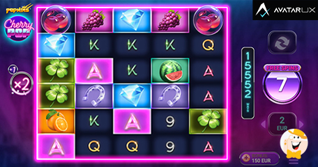 AvatarUx Premieres CherryPop Retro Fruit Machine Slot