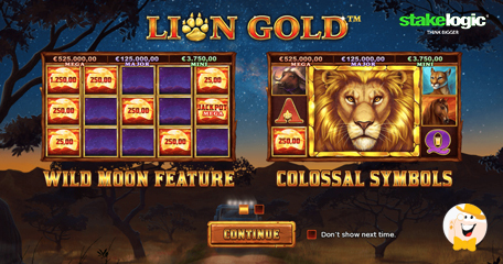Hear the Mighty Roar of Lion Gold in Stakelogic’s Newest Slot