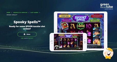 Greentube Presenta la Slot Spooky Spells Giusto in Tempo per l'Imminente Halloween