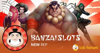 LCB- Banzai Slots new casino rep on the forum