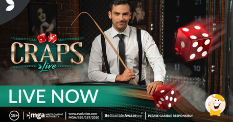 Evolution to Launch Online Live Craps Experience