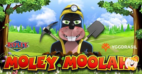 Yggdrasil Presenta la Slot Moley Moolah in Partnership con Reflex Gaming