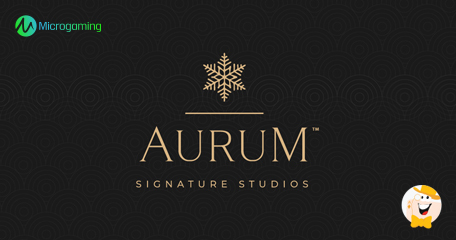 Aurum Joins Microgaming's Network of Exclusive Game Designers