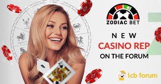 ZodiacBet Casino Rep Taking up Duties on LCB Forum