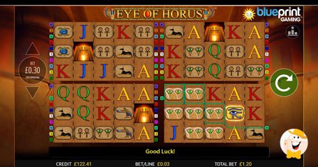 Blueprint Gaming Invite les Joueurs à Tester la Cinquième Édition de Eye of Horus