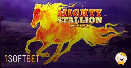 iSoftBet Galoppa al tramonto in Mighty Stallion Hold & Win