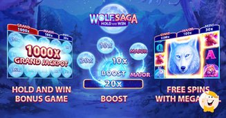 Wolf Saga Hold and Win Joins Booongo's Slots Line up for February
