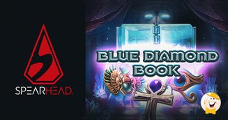 Blue Diamond Book Slot von Spearhead Studios vorgestellt