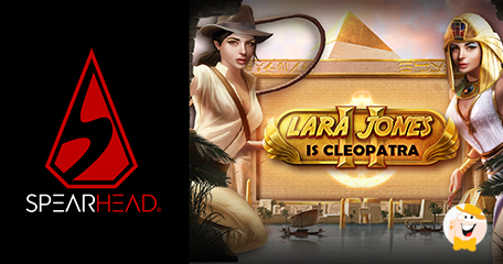 Spearhead Studios Launches Lara Jones is Cleopatra 2 Slot