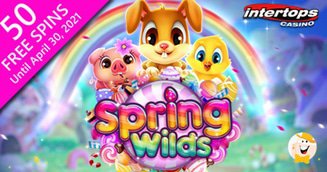 Intertops Bursts out 50 Honorary Spins for RTG’s Latest Title Spring Wilds