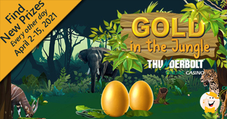 Thunderbolt Casino Prepares Easter Bonuses for 'Gold in the Jungle' Game