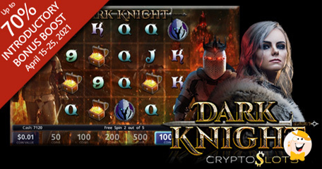 CryptoSlots Casino Boosts Portfolio with Dark Knight Slot