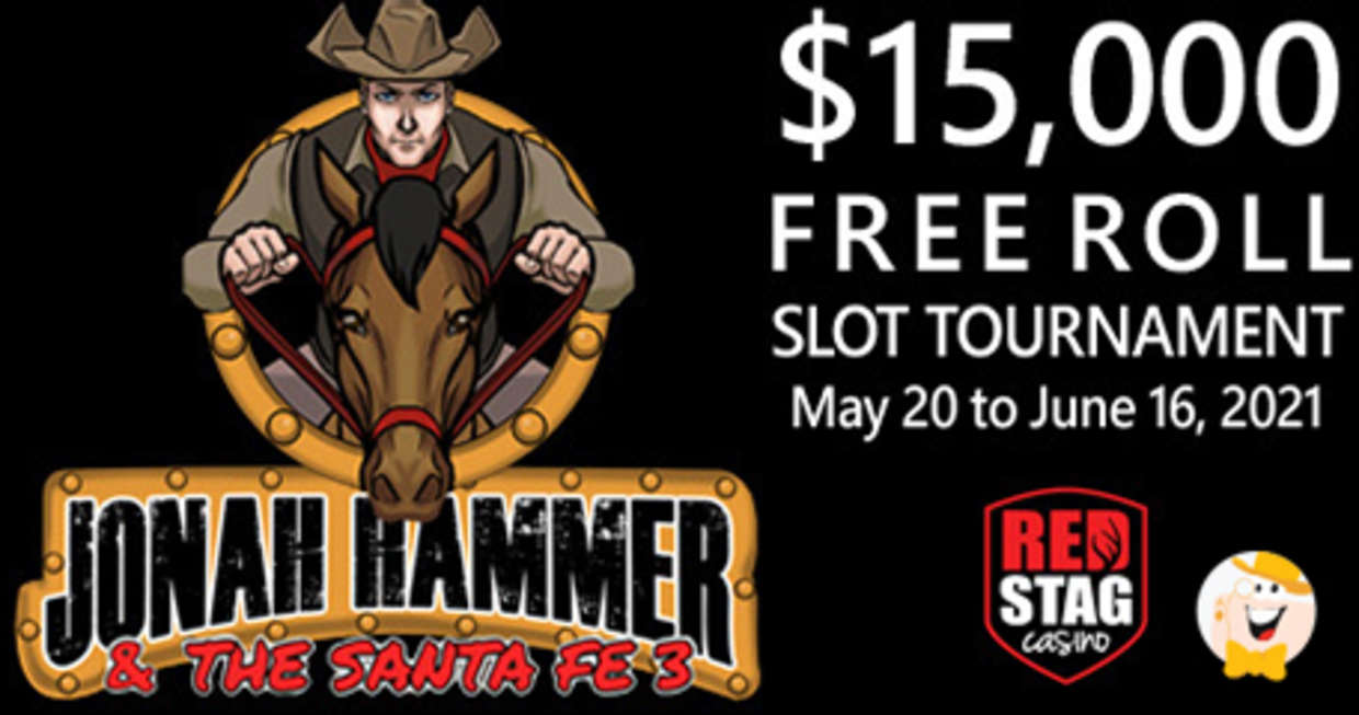Opt in for Free Roll Tourney at Red Stag and Win up to $15k