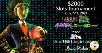 Juicy Stakes Casino Rolls Out Slots Tournament with $2000 in Prizes
