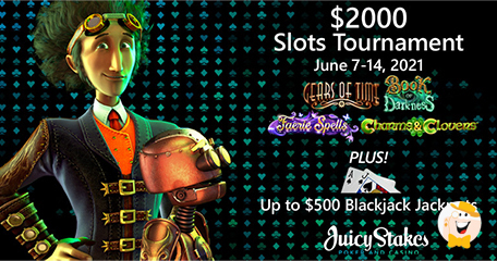 Juicy Stakes Casino Rolls Out Slots Tournament with $2000 in Prizes