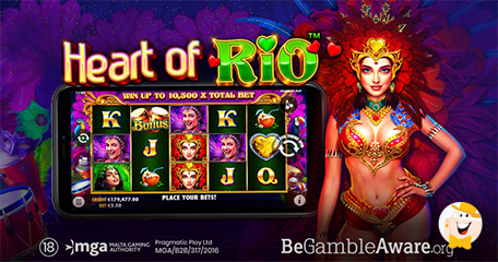 Pragmatic Play Releases Carnival-Inspired Heart of Rio Slot