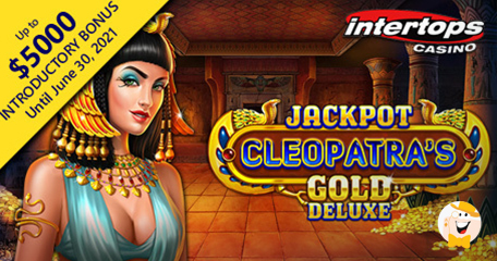 Intertops Casino to Launch Exclusive Jackpot Cleopatra's Gold Deluxe 