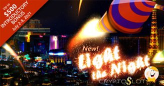 CryptoSlots Marks 4th of July with New Slot Title Light the Night