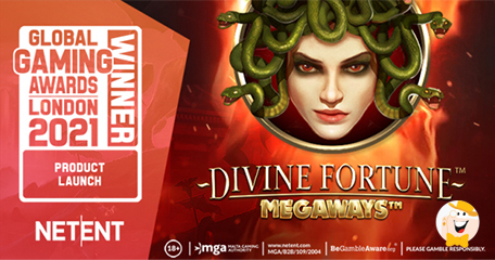 NetEnt’s Divine Fortune Megaways Named Product Launch of the Year