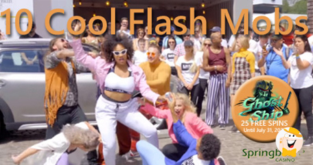 Springbok Casino Looks at Best Flash Mob Videos + Hands Out Extra Spins