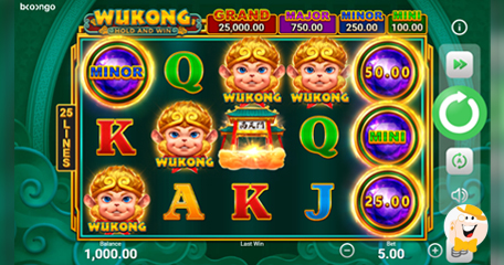 Booongo Bolsters its Portfolio with Wukong Title