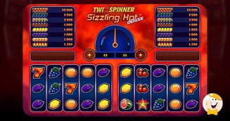 Greentube Doubles the Fun with Twin Spinner Sizzling Hot™ Deluxe Slot