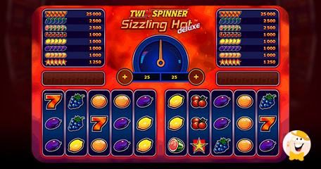 Greentube Doubles the Fun with Twin Spinner Sizzling Hot™ Deluxe Slot