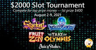 Juicy Stakes Casino Rolls Out $2000 Slot Tournament on Monday