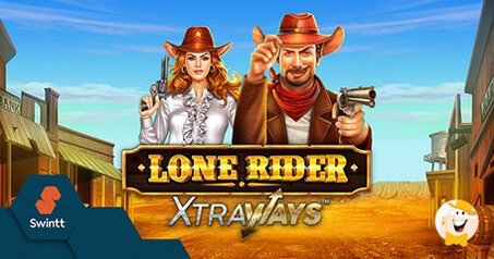 Swintt galoppeert de zonsondergang tegemoet met Lone Rider XtraWays
