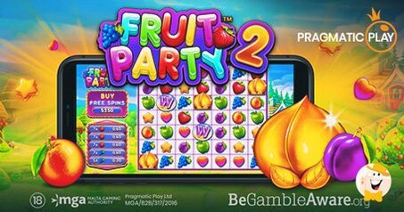 Pragmatic Play Pubblica un Sequel della Slot Fruit Party Ancora più Succulento