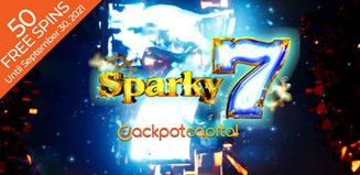 Jackpot Capital Presents Sparky 7 Slot on Wednesday