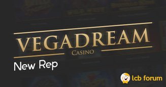 VegaDream Casino Rep Available Under Direct Support on Forum