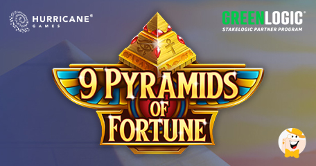 Stakelogic and Hurricane Games Team Up in Egyptian-Themed Slot 9 Pyramids of Fortune
