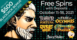 Juicy Stakes Starts Free Spins Week and Takes Players on Historical Adventures!