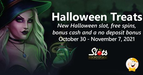 Jackpot Capital Propose des Tours Gratuits et des Bonus en Cash pour les Machines à Sous d'Halloween Entre le 30 octobre et le 7 novembre