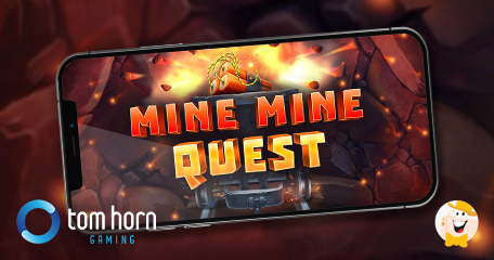 Tom Horn Gaming Digs for Gold in Mine Mine Quest with Cluster Pays