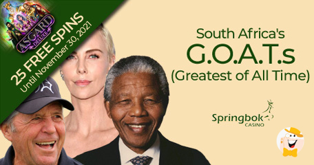 Springbok Casino Salutes the 'Greatest of All Time' and Gives Extra Spins on Asgard Deluxe