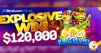 Lucky Punter Walks Away with $120,000+ in BTC On Aloha King Elvis Slot